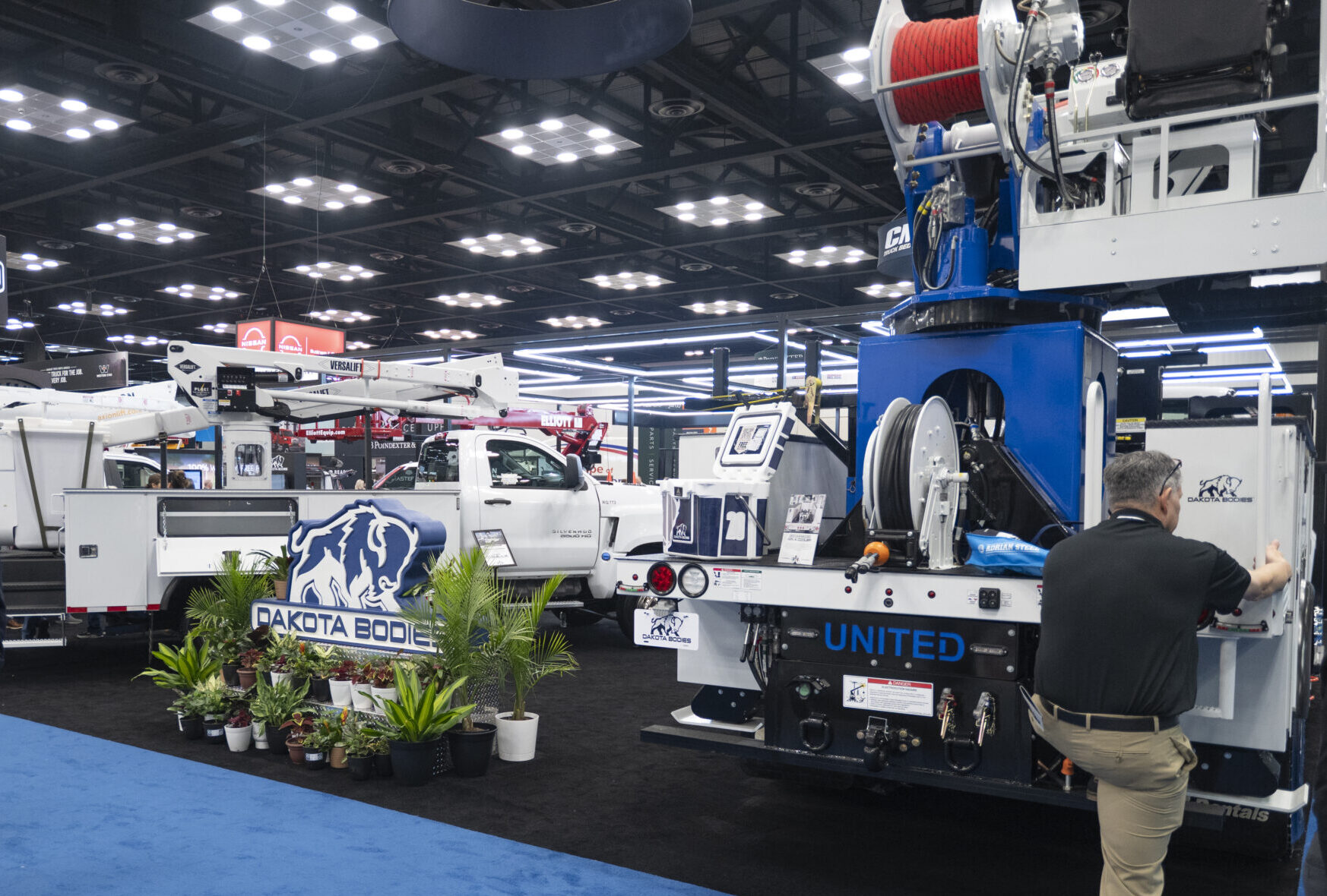 Image shot at 2024 NTEA Work Truck Show, Dakota Bodies Booth